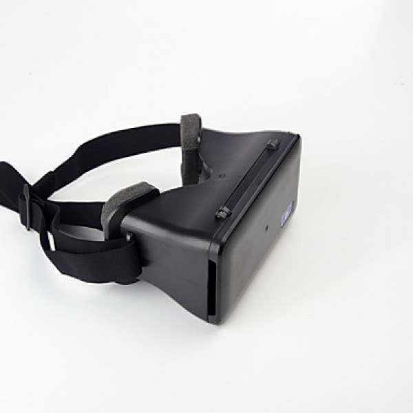 Cardboard Head Mount Plastic Virtual Reality 3D Video Glasses for Android iOS 5.5-6.3inch Smart Phones  