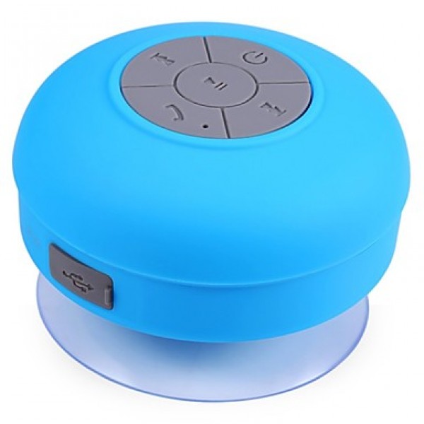 Wireless bluetooth speaker 2.0 channel Portable Outdoor Shower waterproof water resistant Mini