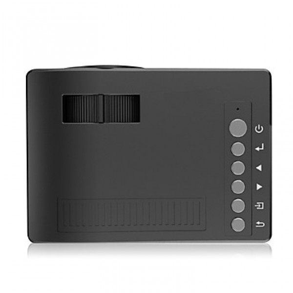 UC18 HD 1080P Mini Projector Mini Led Projector Portable Smart Home Projector  
