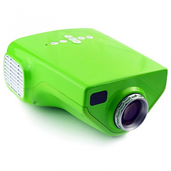 HVGA  LCD Mini Projector  HDMI, USB, TF, TV, AV(E03)  