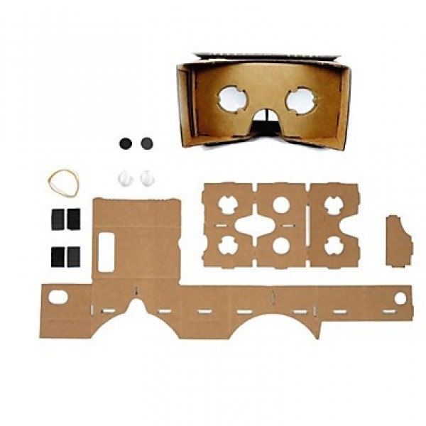 DIY Cardboard Virtual Reality 3D Glasses...