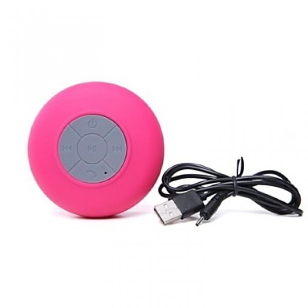 Wireless bluetooth speaker 2.0 channel Portable Outdoor Shower waterproof water resistant Mini