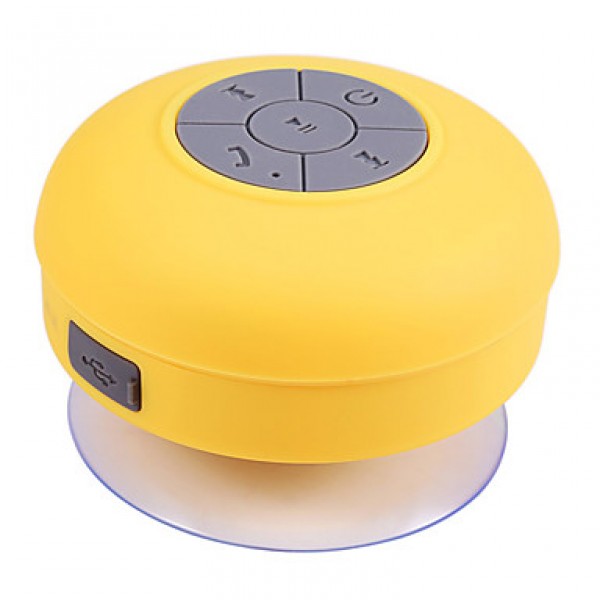 Wireless bluetooth speaker 2.0 channel Portable Outdoor Shower waterproof water resistant Mini
