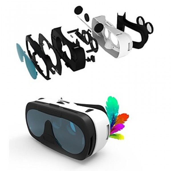 3.0 Virtual Reality 3D Glasses Box for 4...