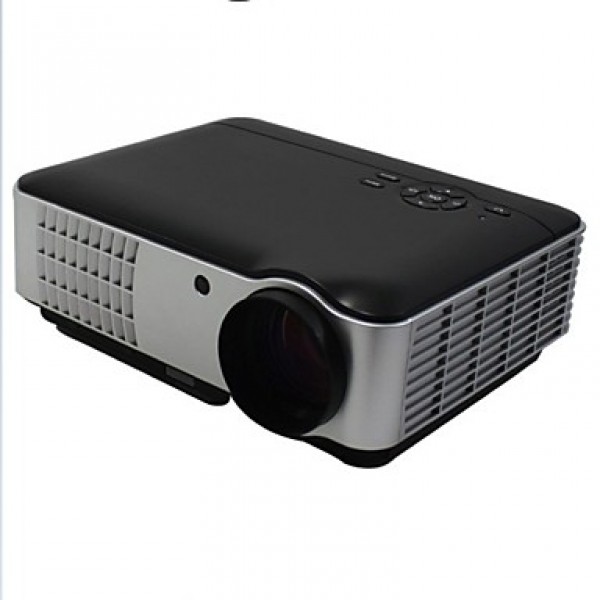 RD-806 2800 Lumens 1280 x 800 Portable LED Home Theater Projector 1500:1 Support USB/HDMI/AV/VGA  