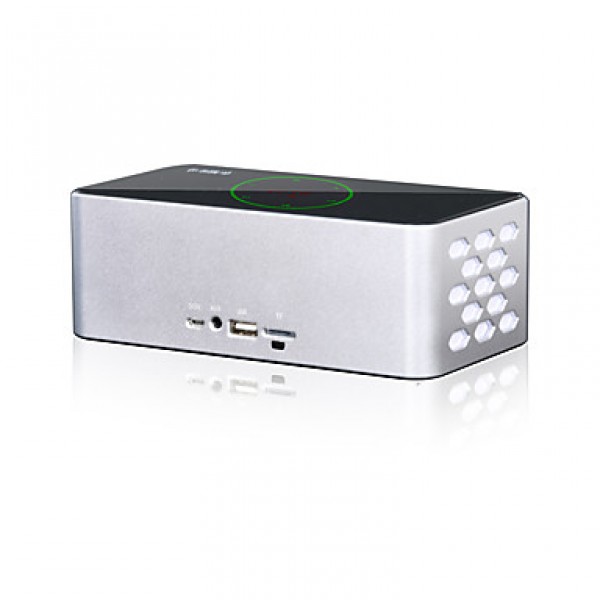 JKR 8200 NFC 3D Surround Portable Bluetooth Speaker Handsfree Support Audio input / TF card / FM