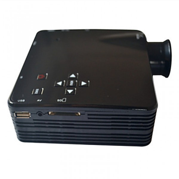 320x240 500 LM Mini Home Entertainment LCD Projector with HDMI Input  