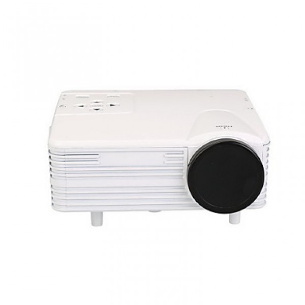 Full HD  Mini VGA (640x480) LCD Image System Multimedia LED Projector with AV/VGA/SD/USB/HDMI Slots(H80)  